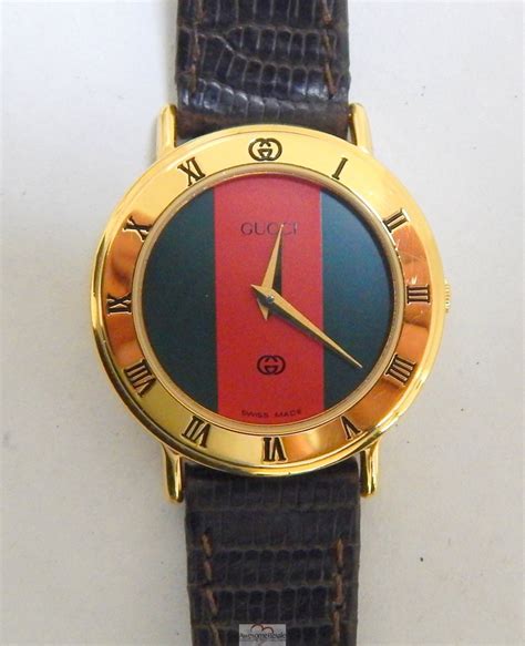 gucci green face watch|gucci green red and yellow.